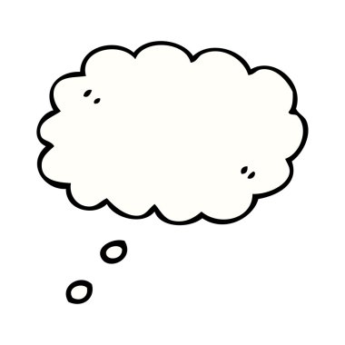 Bubble düşünce karikatür