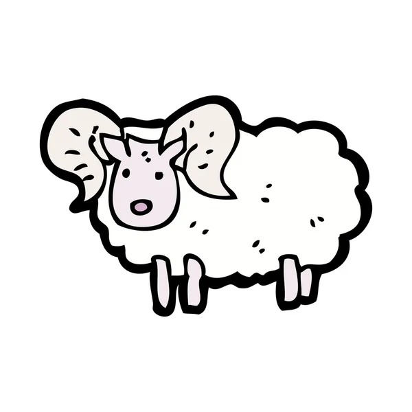 Desenhos animados Ram — Vetor de Stock