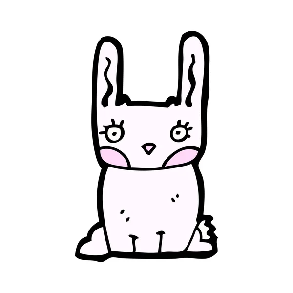 Desenho de crianças de um coelho — Vetor de Stock