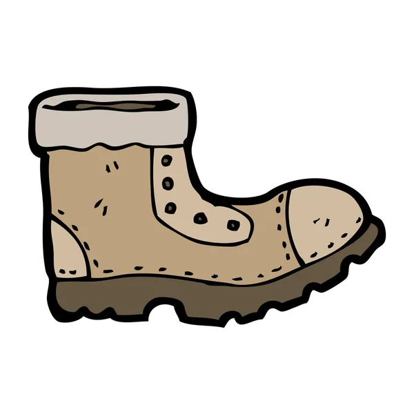 Old shoe cartoon — Stock Vector