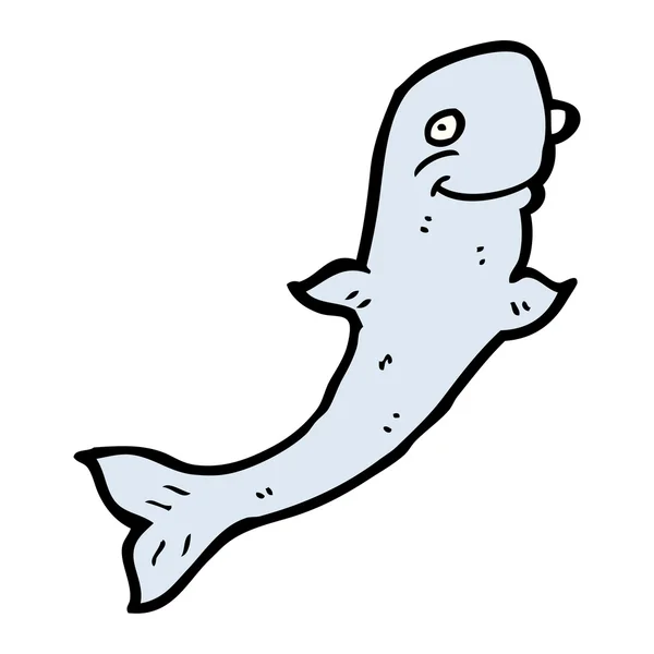快乐鲸鱼卡通片 — 图库矢量图片