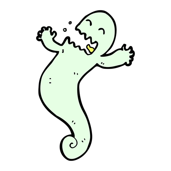 Dibujos animados fantasma — Vector de stock