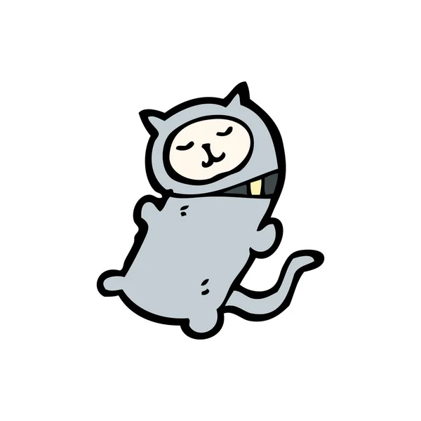 かわいい猫の漫画の漫画 — ストックベクタ