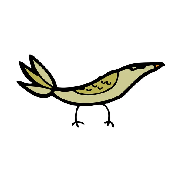 Caricature d'oiseau — Image vectorielle