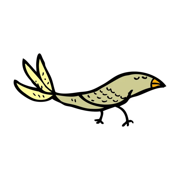 Caricature d'oiseau — Image vectorielle