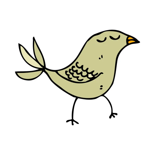 Bird cartoon — Stockvector