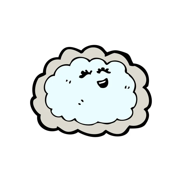 Feliz caricatura raincloud — Archivo Imágenes Vectoriales