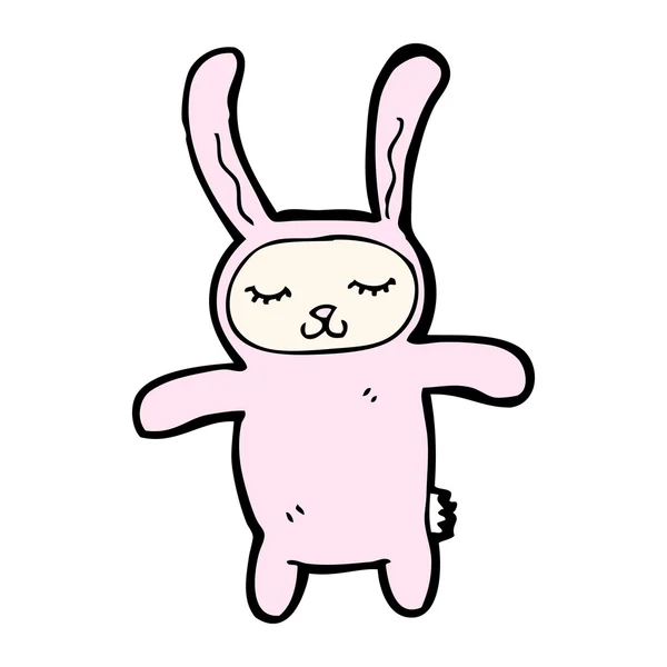 Dessin animé de lapin — Image vectorielle