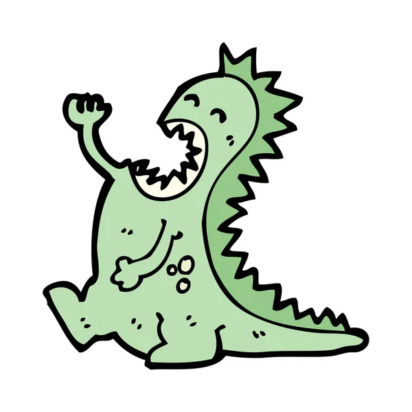 Dibujos animados de dinosaurios — Vector de stock