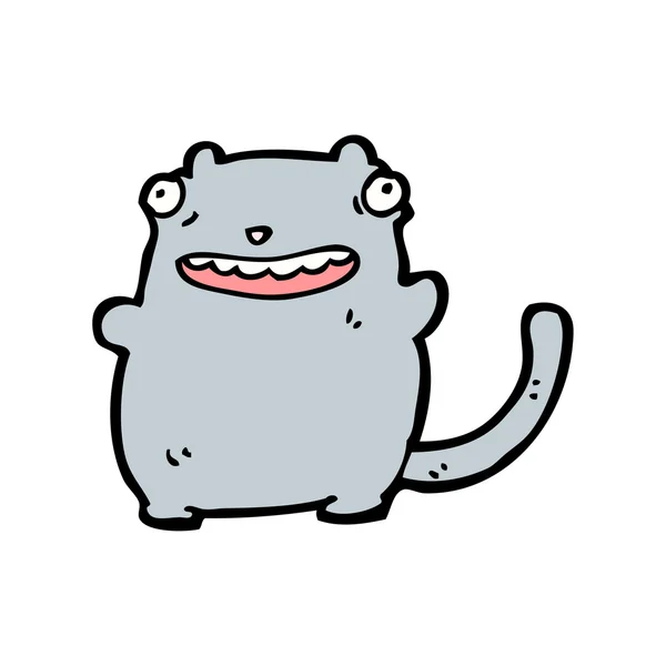 Desenhos animados de gatos gordos — Vetor de Stock