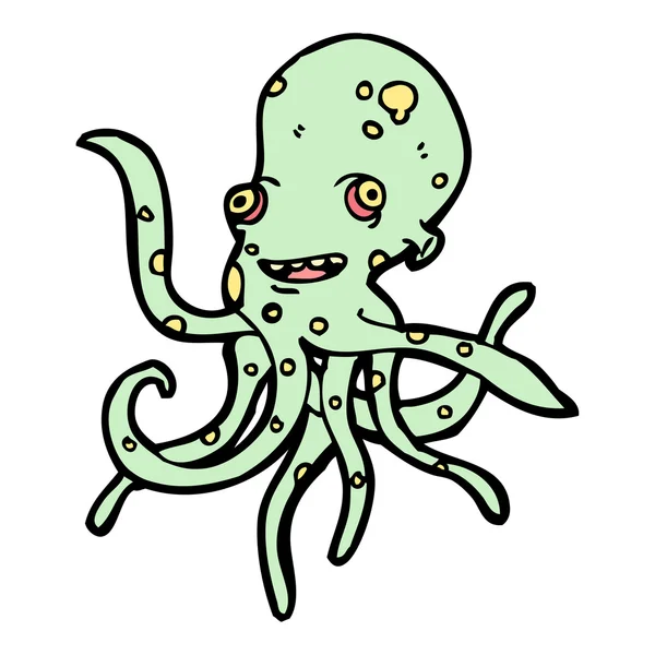 Octopus cartoon — Stockvector