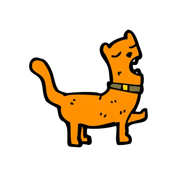 Dessin Animé Le Chat Qui Parle Image Vectorielle