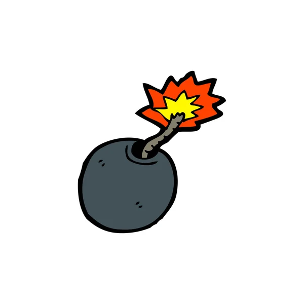 Bomb cartoon — Stock Vector