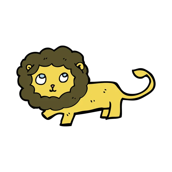 Лев мультфільм — стоковий вектор