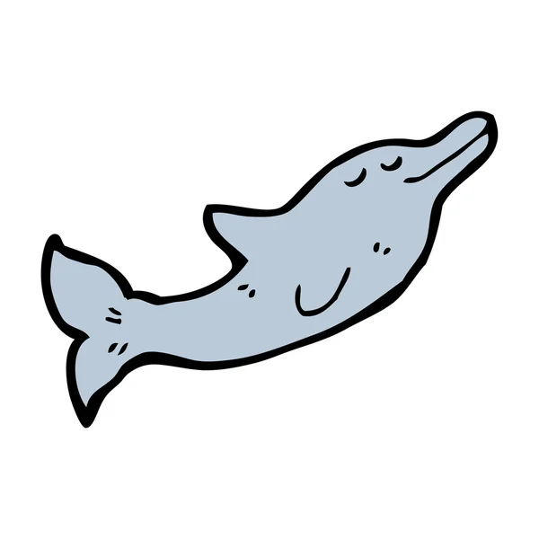 Dolphin cartoon — Stock Vector