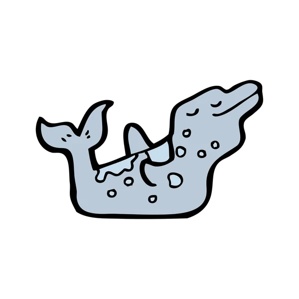 Desenhos animados de golfinhos — Vetor de Stock