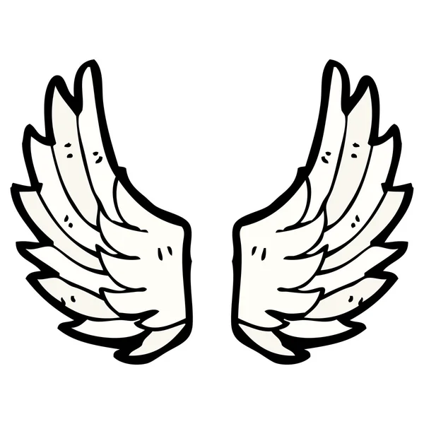 Alas de ángel — Vector de stock