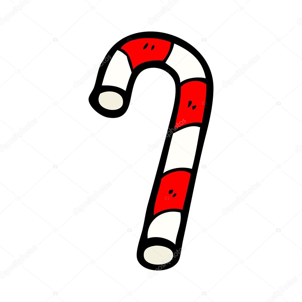 Candy cane cartoon Stock Illustration by ©lineartestpilot 16293439
