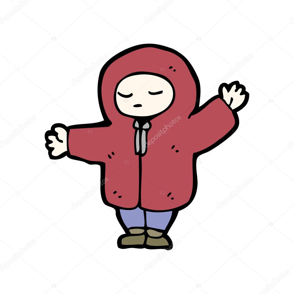 De Dibujos Egoista Dibujo Persona Capa Animados En Gruesa XtCqd