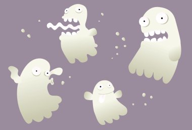 ürkütücü hayalet çizgi film koleksiyonu