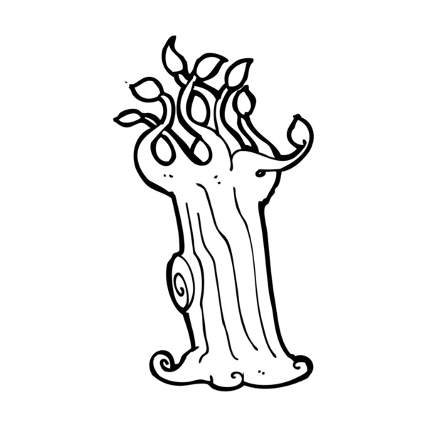 Cartoon tree — Stock Vector