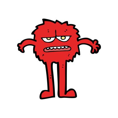 Kızıl canavar ya da uzaylı