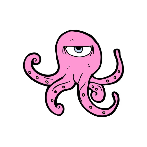 Cartoon octopus — Stockvector