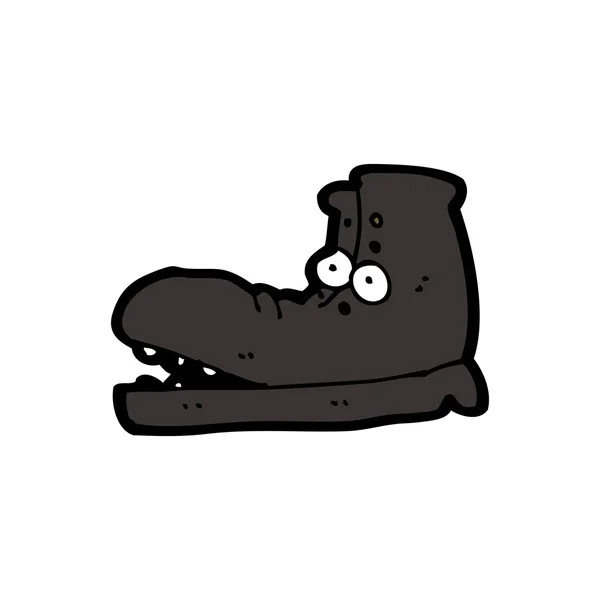 Cartoon alter Stiefel — Stockvektor