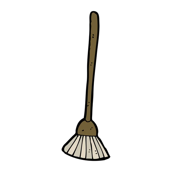 Cartoon broom — Stock Vector