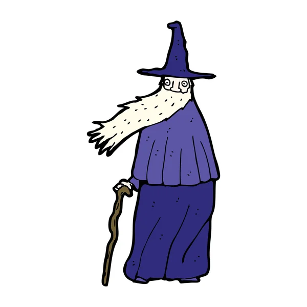 Карикатурный волшебник — стоковый вектор