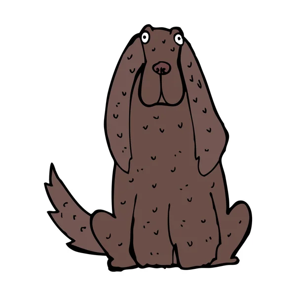 Мультяшная большая собака — стоковый вектор