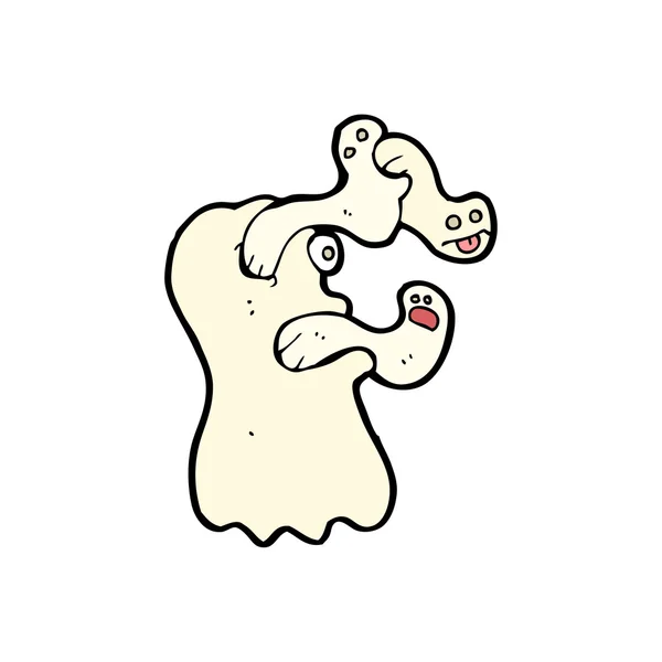 Desenhos animados de fantasia de um fantasma — Vetor de Stock