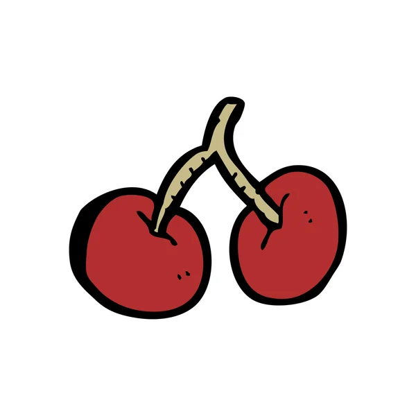 Cerises rouges — Image vectorielle
