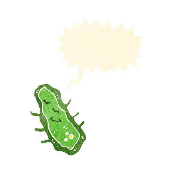 Germ cartoon character — Stock Vector