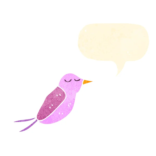 Exotischer Vogel-Cartoon — Stockvektor