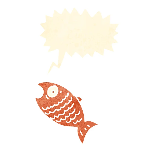 Fish cartoon — Stock Vector