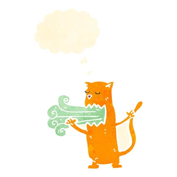 Мультфильм оранжевого кота — стоковый вектор