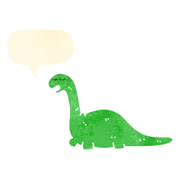 Dinosaure de bande dessinée — Image vectorielle