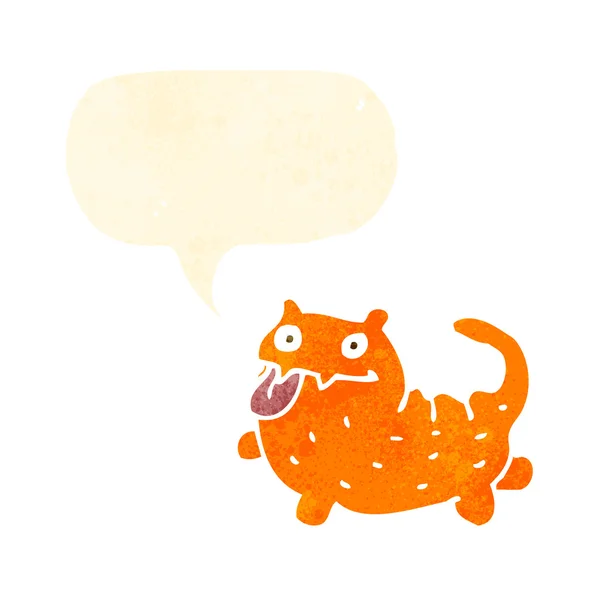 Kot kreskówka szczęśliwy — Wektor stockowy