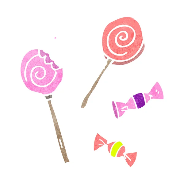 Candy rajzfilm — Stock Vector