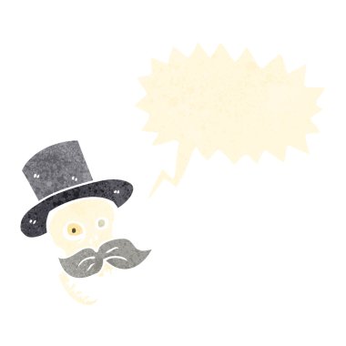 zengin kafatası çizgi filmi