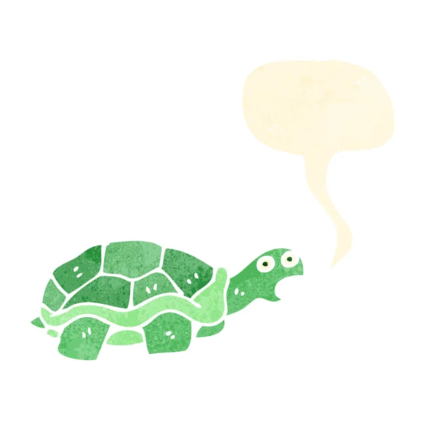 Karikatür kaplumbağa — Stok Vektör