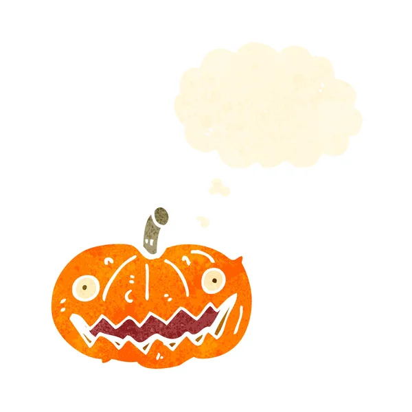 Calabaza de dibujos animados — Vector de stock