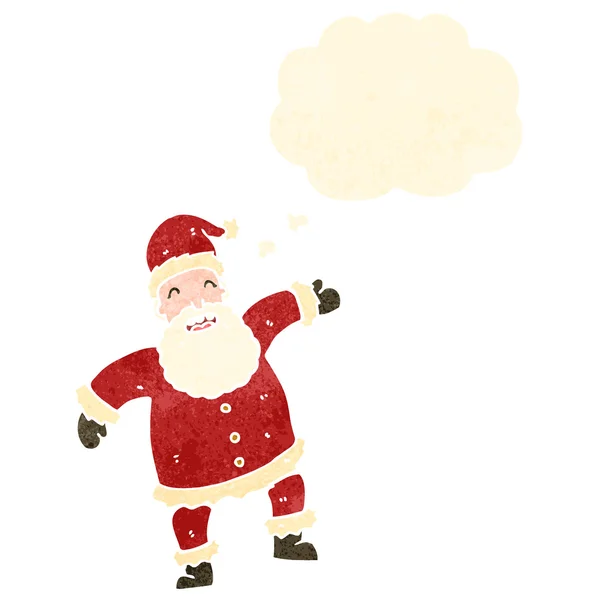 Caricature du Père Noël — Image vectorielle
