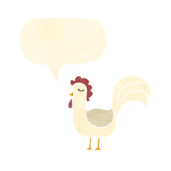 Cartoon hen — Stock Vector