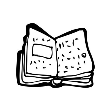 eski kitap çizgi film