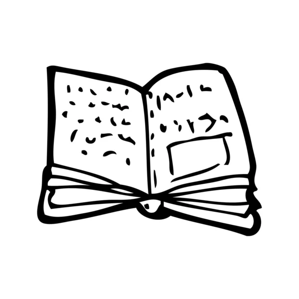 Desenhos animados livro velho — Vetor de Stock