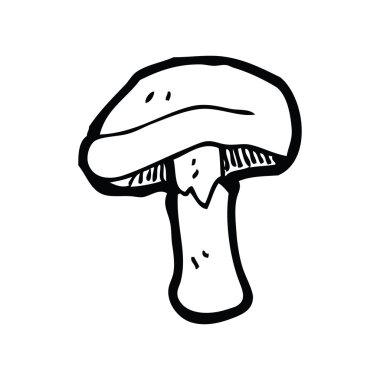 yabani mantar karikatür