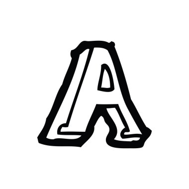 çizgi film mektup bir