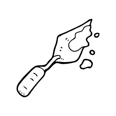 tuğla döşeme mala karikatür